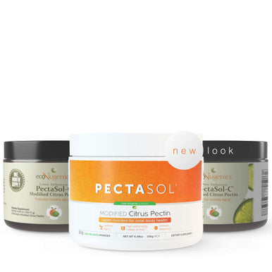 ecoNugenics PectaSol-C Modified Citrus Pectin Cellular Health and Immune System Supplement - Lime Infusion Powder - Maintain Healthy Galectin-3 Levels - Cardiovascular Support (183.75 Grams)