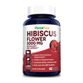 NusaPure Hibiscus Flower 5000 mg 200 Vegetarian Caps (Non-GMO & )
