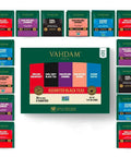 Vahdam Assorted Black Tea Sampler Set (5 Flavors 20 Tea Bags) Gluten Non GMO | Tea Variety Pack - Long Leaf Pyramid Black Tea Bags Variety Pack | s for Women & Men Tea Set