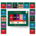 Vahdam Assorted Black Tea Sampler Set (5 Flavors 20 Tea Bags) Gluten Non GMO | Tea Variety Pack - Long Leaf Pyramid Black Tea Bags Variety Pack | s for Women & Men Tea Set