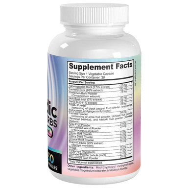 Elevate Recovery Supplements Ayurvedic Herbs (All-In-1) Supplement Formula Pills - Ayurveda Mind, Body & Spirit Herbal Blend Complex With 17 Active Ingredients - Natural Ayurvedic Supplements - Easy To Swallow - 30 Capsules