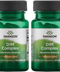 Swanson Dim Complex (Diindolylmethane) 100 Milligrams 30 Capsules (2 Pack)