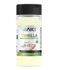 AKI Vanilla Water Extracted Powder From Authentic Beans for Flavoring, Cooking, Baking & Smoothies - Sugar Free & Alcohol Free - Added 2% Monk Fruit Sweetener - Non-GMO & Vegan (2.11oz/60g)