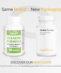 Supersmart Alkaline Formula with Licorice Root Extract Calcium Magnesium Citrate Helps Balance The Bodys pH NonGMO Gluten Free 60 Vegetarian Capsules