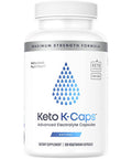 Hi-Lyte Keto K-Caps Electrolyte Capsules | Keto Approved Electrolyte Supplement | Hydrate Fast & Beat Leg Cramps | 700Mg Potassium, Sodium, Magnesium | No Maltodextrin | 120 Caps