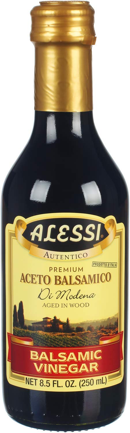 Alessi White Balsamic Vinegar, 8.5 Ounce (Pack of 3)
