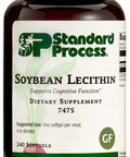 Standard Process Soybean Lecithin - Whole Food Cognitive Health, Brain Health And Brain Support, Liver Support With Soybean Lecit