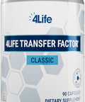 4Life Transfer Factor Classic - Immune Support Supplement with Cow Colostrum for Enhanced Immune System Recognition Response and Memory - for Ages 2 and Up - 90 Veggie Capsules