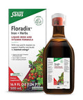 Flora Floradix Iron Herbs Natural Liquid Iron Supplement 17 fl Ounce 500 ML