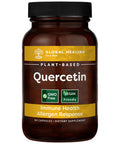 Global Healing Quercetin Supplement Capsules to Support Immune System Function, Respiratory Health & Body's Natural Response to Occasional Allergies - Non Drowsy Feeling - QuerceFIT 250 mg, 60 Count