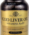 Solgar . Norwegian Cod Liver Oil 100 Sg 3-Pack