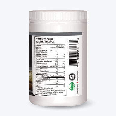 Organic Black Maca Root Powder 124g - Certified Organic, Non-GMO, Highest Quality | Peruvian Maca for Men & Women | 100% Pure: No Additives, Fillers or Preservatives | Made in Canada