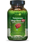 Irwin Naturals Testosterone Mega-Boost Red 56 Sgels