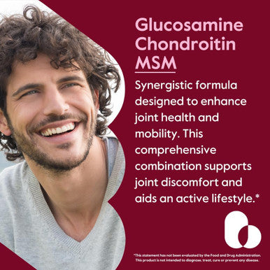 Bestvite Glucosamine Chondroitin MSM 500/400/100 per Capsule (240 Capsules) with Patented OptiMSM - Maximum Strength Formula for Joint Support - No Stearates - Gluten - Non GMO
