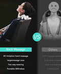 Skg Shiatsu Neck Massager For Pain Relief Deep Tissue,Christmas Gifts For Men Women Dad Mom Neck And Shoulder Massager 4D Electric Kneading Massager With Heating H7