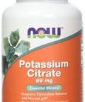 Now Foods, Potassium Citrate Capsules 99mg - 180 Capsules