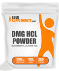 BulkSupplements N,N-Dimethylglycine (DMG) Powder - Glycine Supplements - Glycine Powder - DMG Supplement - Amino Nutritional Supplements - Glycine 500 mg (100 Grams - 3.5 oz)