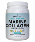 Amandean Marine Collagen Powder 17.6 Oz. Wild-Caught Hydrolyzed Fish Collagen Peptides for Women & Men. Type 1 & 3 Collagen Protein Supplement. Amino s for Skin, Hair, Nails, Joints. Keto Friendly