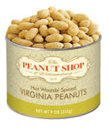 The Peanut Shop of Williamsburg Lightly Salted Handcooked Virginia Peanuts, Williamsburg Peanuts, Non-Gmo, Kosher Certified - 18 Oz Tin