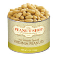The Peanut Shop of Williamsburg Lightly Salted Handcooked Virginia Peanuts, Williamsburg Peanuts, Non-Gmo, Kosher Certified - 18 Oz Tin