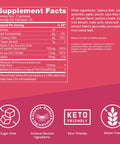 Bulletproof Sugar-Free Raspberry Elderberry Immune Gummies, 60 Count, Keto Supplement For Immune Support And Wellness