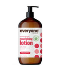 Everyone Nourishing Hand and Body Lotion 32 Ounce Pack of 2 Ruby Grapefruit PlantBased Lotion with Pure Essential Oils Coconut Oil Aloe Vera and Vitamin E Packaging May Vary