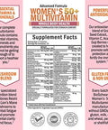 Daily Multivitamin for Women 50 Over Memory Support Supplement Promotes Stress Reduction Healthy Immune Response Supports Healthy Heart Function Designed for Stomach Comfort