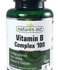 Natures Aid Vitamin B Complex 100 Time Release 60 Tablets
