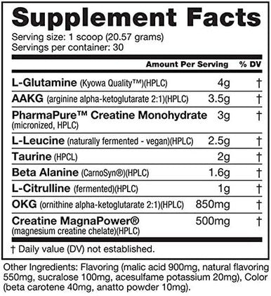 Nutrabio Extreme Nitric Stack Nitric Oxide and Cell Volumizing Formula- 30 Servings (Blood Orange)