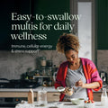 New Chapter Tiny Tabs Multivitamin with 20+ Nutrients for Immune Cellular Energy and Stress Support Including Vitamin D3 + B Vitamins 192 Count