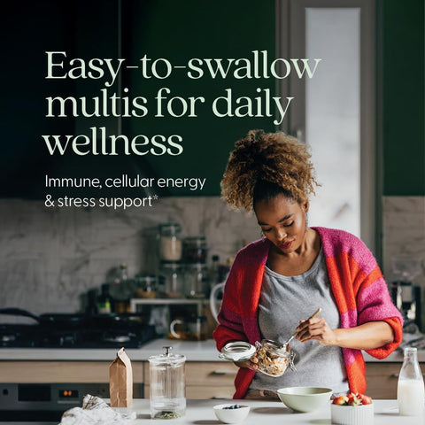New Chapter Tiny Tabs Multivitamin with 20+ Nutrients for Immune Cellular Energy and Stress Support Including Vitamin D3 + B Vitamins 192 Count