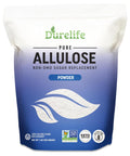 Durelife Allulose sweetener, 5 lb 100% Pure No Erythritol powdered Sugar Substitute, NON-GMO Project Verified, Keto Certified, OU kosher, No Fillers, Zero Calories sugar alternative 5 Lbs