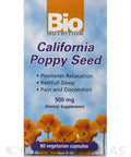 Bio Nutrition Inc, California Poppy, 60 Vcap