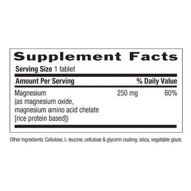 Country Life Chelated Magnesium 250Mg Supports Bone And Immune Health Daily Supplement 180 Ct