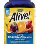 Nature's Way Alive! Mens Premium Gummy Multivitamin, Full B Vitamin Complex, 75 Gummies