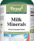 VORST Milk Minerals 110mg 200 Chewable Calcium Tablets | Supplement for Bone and Teeth Health | 1 Bottle