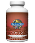 Garden of Life Organic Fermented Mushroom Complex - Rm-10 Immune System Supplement With Selenium Vegetarian 120 Count