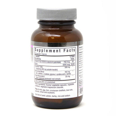 Bluebonnet Nutrition Beautiful Ally Keratin Care, Beauty Nutrient, Best for Hair, Strengthen and Revitalize Hair, Non GMO, Gluten Free, Soy Free, Milk Free, 30 Vegetable Capsules, 30 Servings