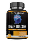 Brain Booster Supplement, Non-GMO Dietary Supplement, Supports Memory, Cognitive Function & Mental Clarity, Improve Concentration & Alertness, 120 Capsules