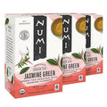 Numi Organic Jasmine Green Tea 18 Tea Bags (Pack of 3) Floral Green Tea Caffeinated (Packaging May Vary)