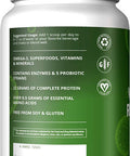MRM Nutrition Veggie Meal Replacement Protein | Chocolate Mocha Flavored | 22g complete plant based protein | Meal on-the-go | Mediate hunger | Balanced macronutrient formula | 28 servings