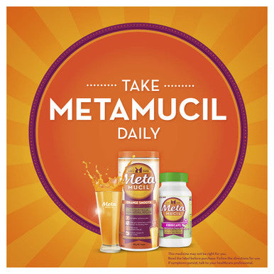 Metamucil Daily Fibre Supplement Fibre Caps 300 Capsules