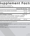 Multi Collagen Pills Type I II III V X Hydrolyzed Collagen Peptides with Hyaluronic Acid Vitamin C Contains 5 Types of Food Based Collagen NonGMO Verified Gluten