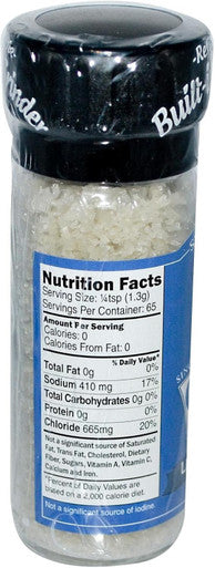 Celtic Sea Salt Selina Naturally Light Grey Course with Built in Grinder - 3 oz