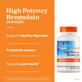 Doctor'S Best 3000 Gdu Bromelain Proteolytic Digestive Enzymes Supplements Supports Healthy Digestion Joint Health Nutrient Absorption 500 MgCapsule 90 Count(Pack Of 1)