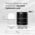 Ultra High Purity Hyaluronic Acid Capsules - 95%+ Highly Purified and Highly Bioavailable - 275mg Formula - Non-GMO Fermentation - High Strength with Vitamin C - 360 Capsules