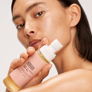 Versed Keep It Supple Body Oil - Moisturizing Oil Spray with Vitamin E, Calendula + Ylang Ylang - Non-Greasy, Quick-Absorbing Body Moisturizer for Dry Skin - Vegan Skin Care (4 fl oz)