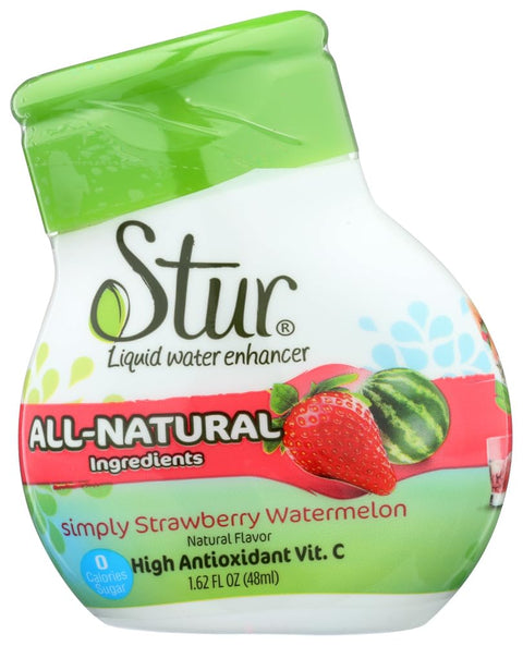 Stur Drinks Strawberry Watermelon Natural Water Enhancer Liquid Drink Mix Sugar Zero Calorie Vitamin C Stevia Make Your Own Fruit Infused Flavored Waters Makes 100 Drinks