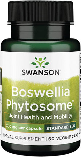 Swanson Standardized Boswellia Phytosome 300 Milligrams 60 Veg Capsules