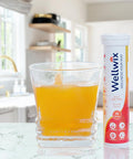 4-In-1 Daily Vitals For Wellness - Electrolytes, Immunity, Antioxidants And Probiotics. Vitamin C 1000 Mg, Sodium 200 Mg, Potassium 100 Mg, Vitamin D3, B12 And More. Effervescent Tablets
